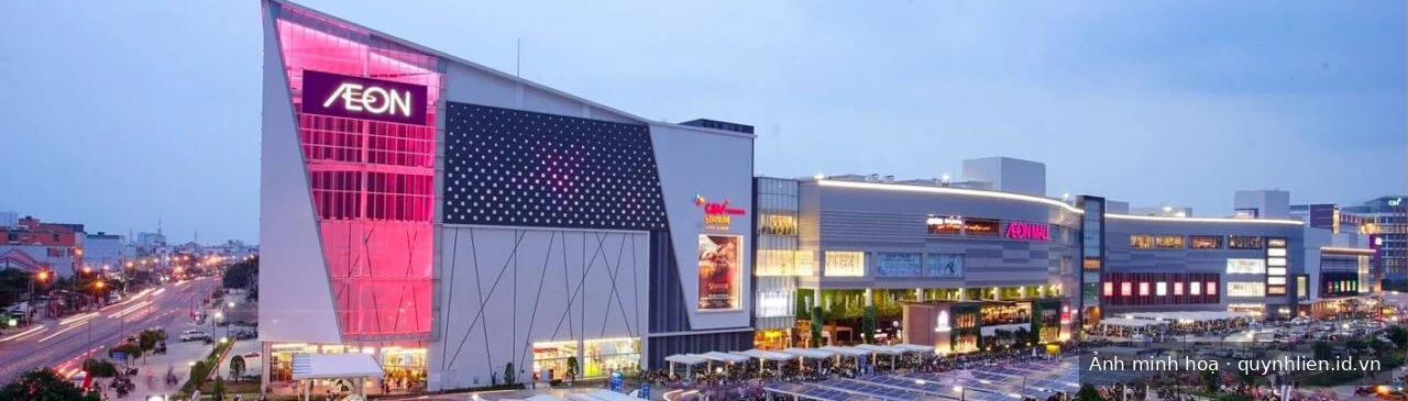 AEON Mall Bình Dương Canary đối diện dự án Khải Hoàn Imperial
