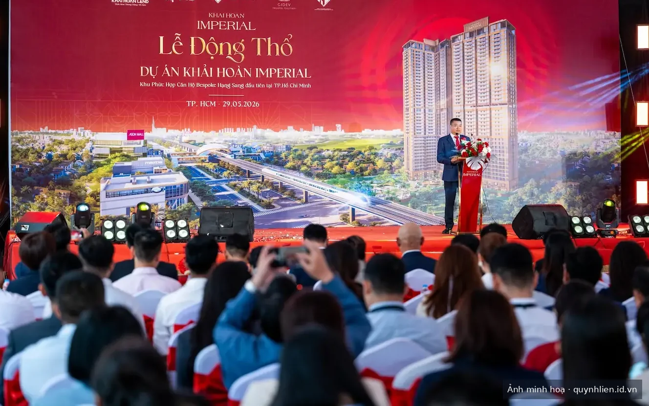Lễ động thổ Khải Hoàn Imperial ngày 29/05/2026