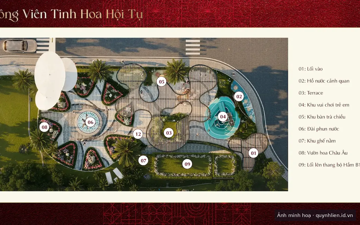 Công viên nội khu Khải Hoàn Imperial