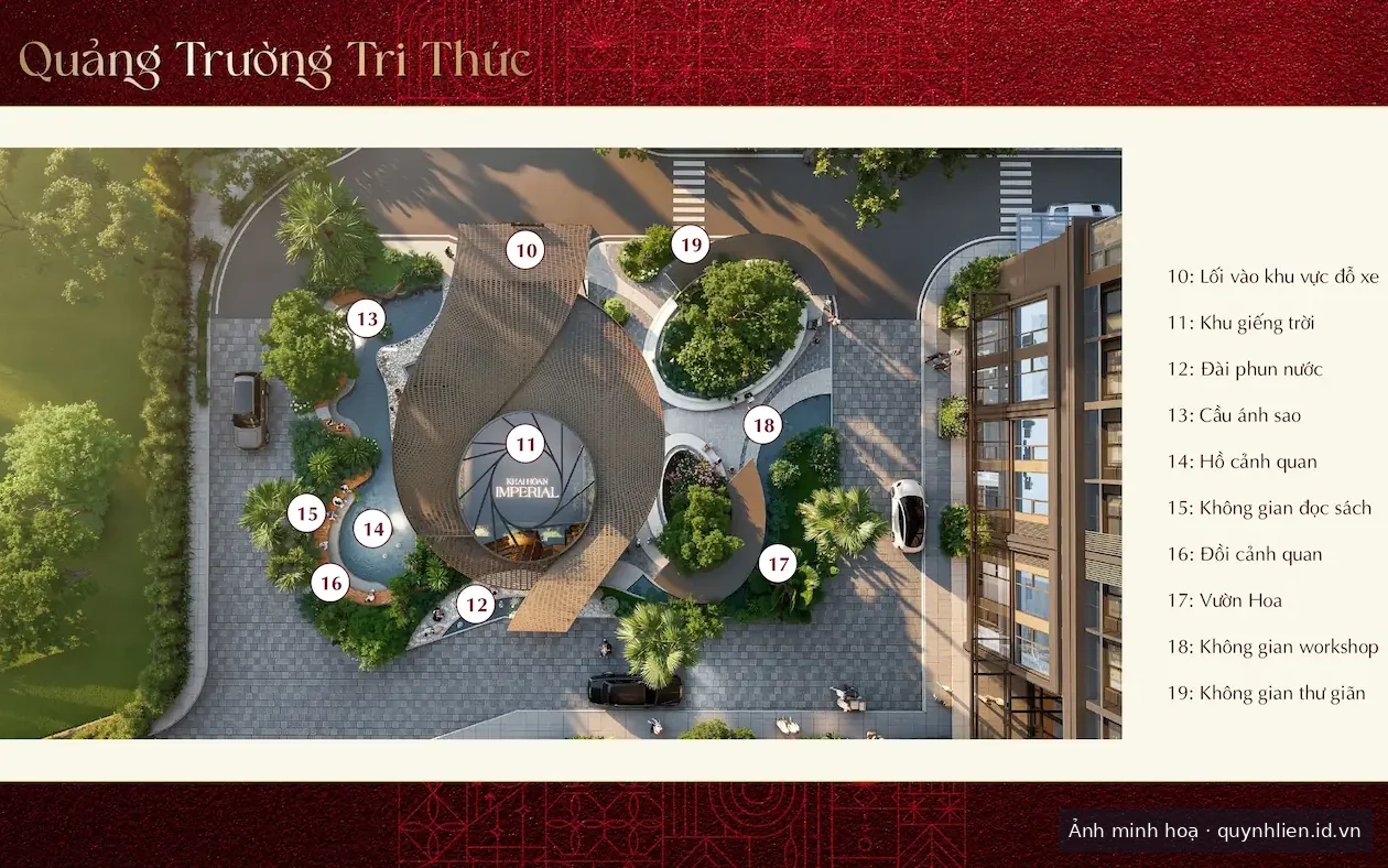 Quảng trường tri thức Khải Hoàn Imperial