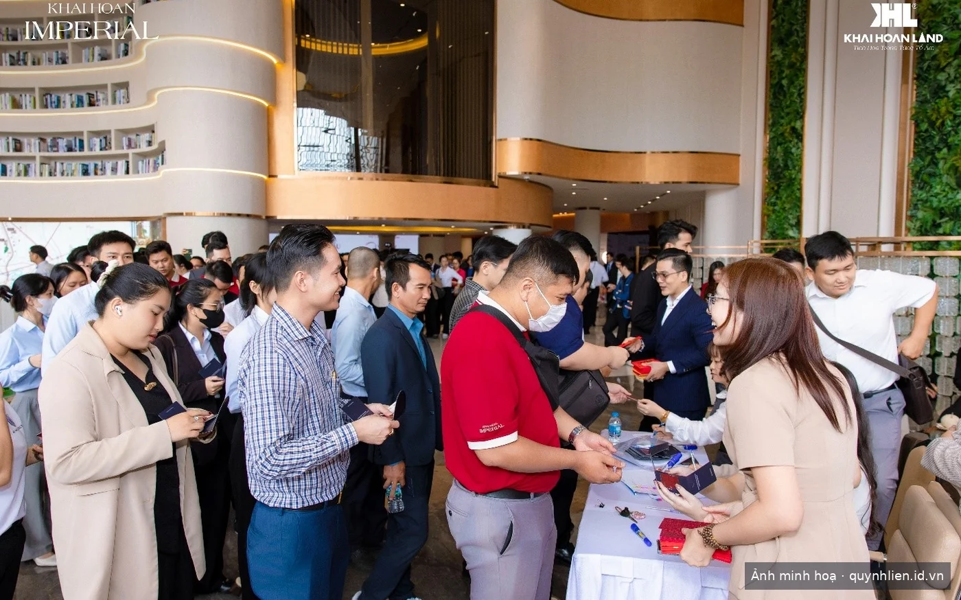 Hơn 500 chuyên viên kinh doanh tham dự chương trình đào tạo dự án Khải Hoàn Imperial